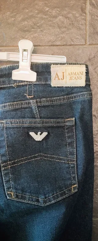 Pantalón Vaquero Armani Azul