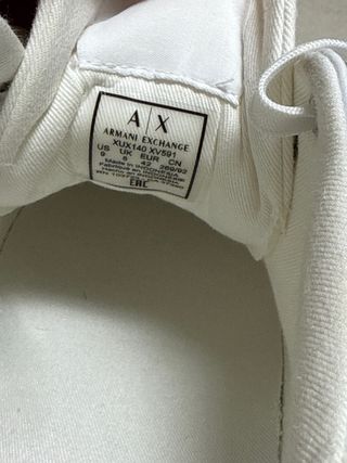 Zapatillas Armani Exchange Blancas
