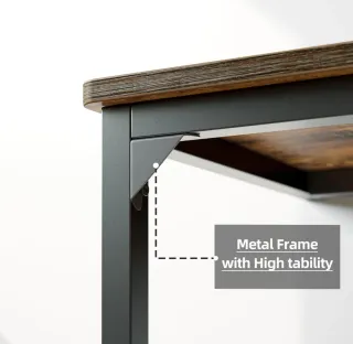 Mesa escritorio madera 80x40cm