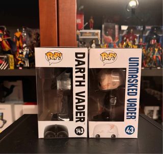 Funko Pop Star Wars Darth Vader 143 & 43