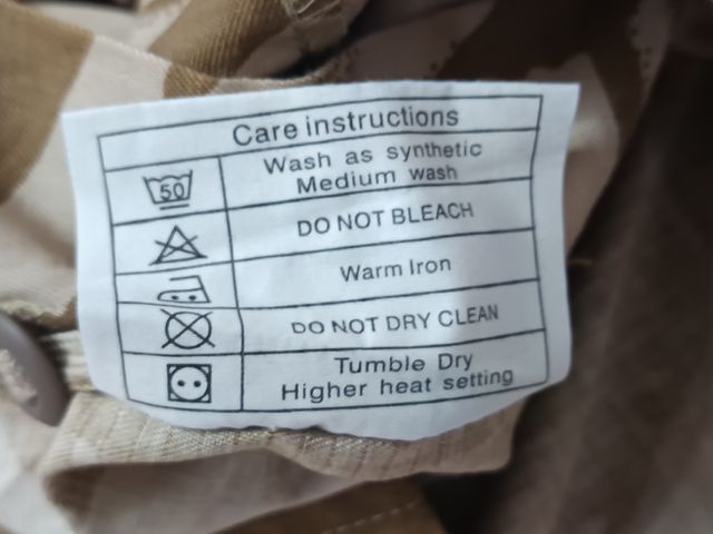 Chaqueta Ejército Británico DPM Desierto