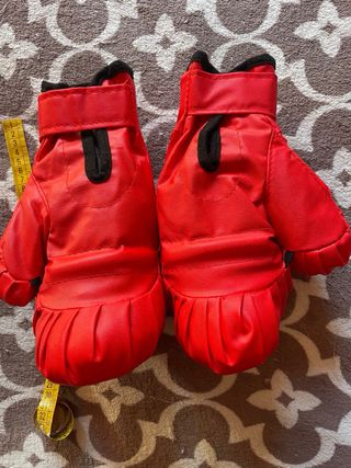 Guantes de boxeo para niño/a rojos