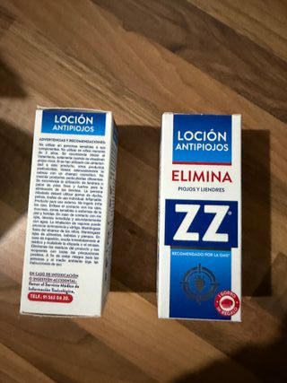 2x Loción Antipiojos ZZ Elimina Piojos y Liendres