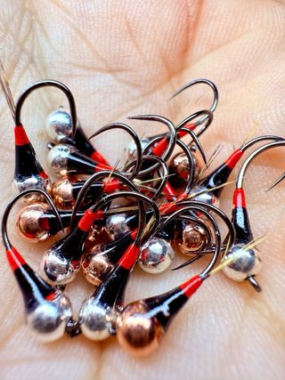 25 Perdigones y Ninfas Pesca