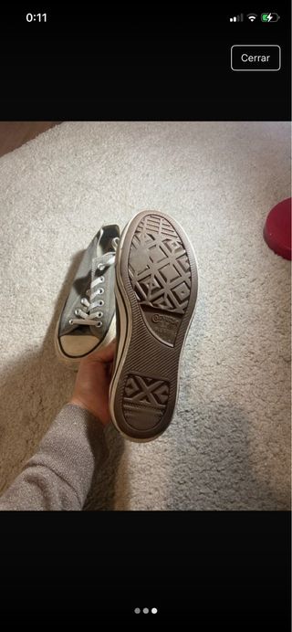 Zapatillas Converse Grises