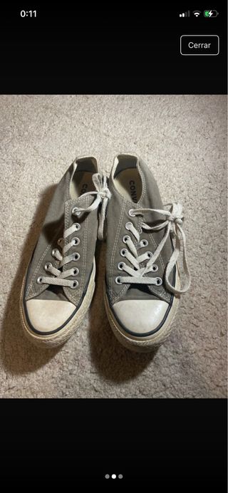 Zapatillas Converse Grises