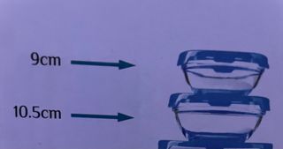 Conjunto Tupperwares Vidro e Plástico