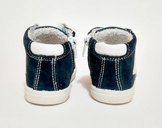 Scarpe bimbo blu alte