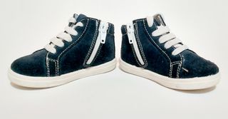 Scarpe bimbo blu alte