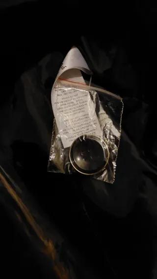 Abrigo negro con cuello de pelo