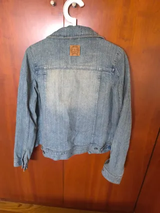 Chaqueta tejana Frn azul