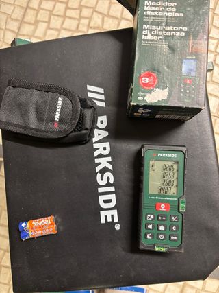 Medidor Distância Laser Parkside