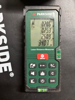 Medidor Distância Laser Parkside