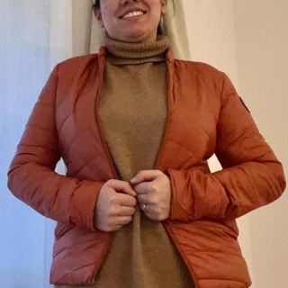 Chaqueta Cazadora Roxy XS Acolchada Color Teja