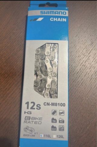 Cadena Shimano CN-M8100 12v HG