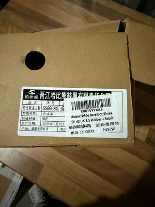 HOBIBEAR Zapatillas Anchas Barefoot Talla 42