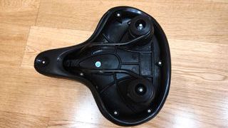 Sillín de bicicleta muy cómodo