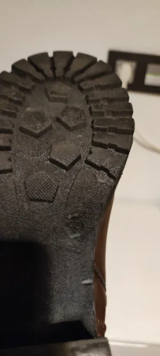 Botines de tacón marrones