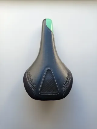 Sillín Bici Selle Italia Negro/Verde