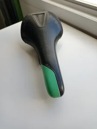 Sillín Bici Selle Italia Negro/Verde