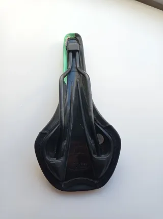 Sillín Bici Selle Italia Negro/Verde