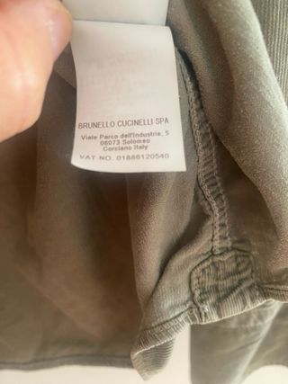 Camisa micropana hombre Brunello Cucinelli