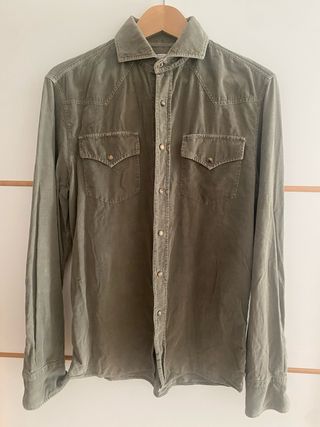 Camisa micropana hombre Brunello Cucinelli