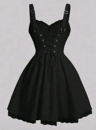 Vestido negro Shein Talla M