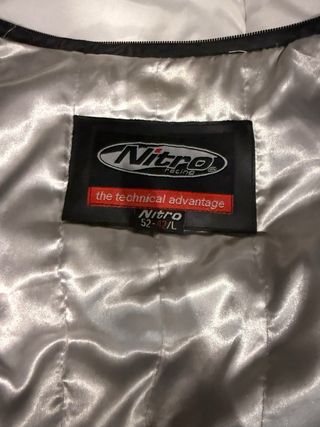 chaqueta protectora moto