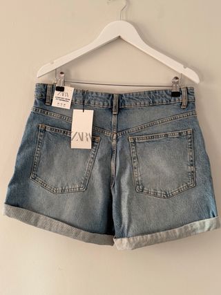 Pantalón corto vaquero mujer