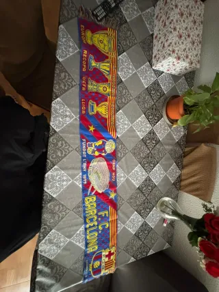 Bufanda FC Barcelona Força Barça antiguas 25€ cada
