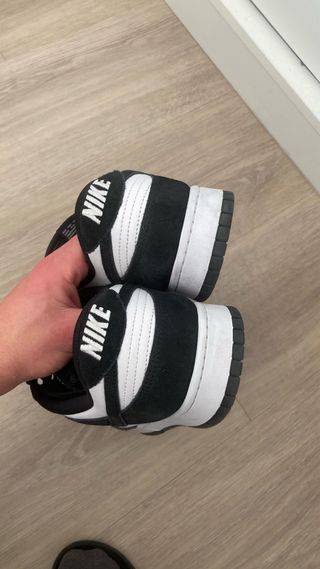 Zapatillas Nike Dunk Suede/Leather Black White