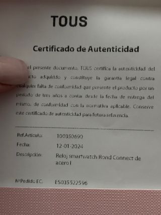 Reloj Digital Tous Negro