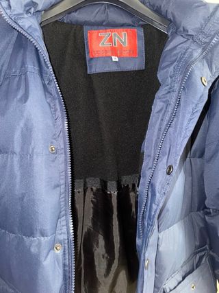 Giubbotto imbottito ZN blu uomo