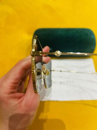 GUCCI - Occhiali da sole Guccify dorati