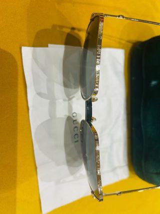 GUCCI - Occhiali da sole Guccify dorati