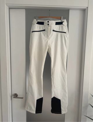 Pantalón esquí mujer blanco Talla M/38 nuevo