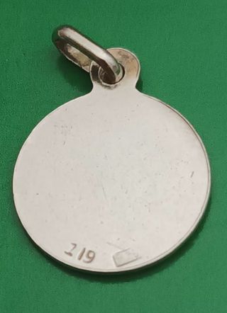 Medalla Plateada Virgen de Lourdes