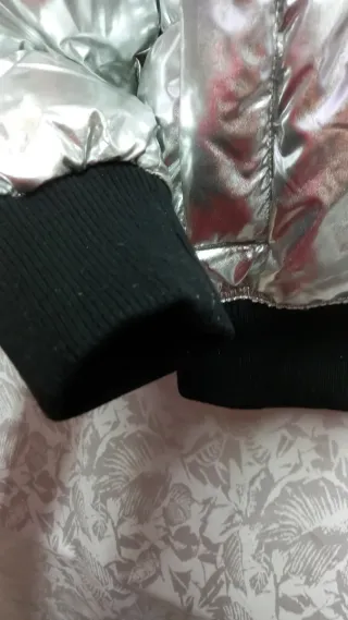 Bomber Cheap Monday Argento Donna