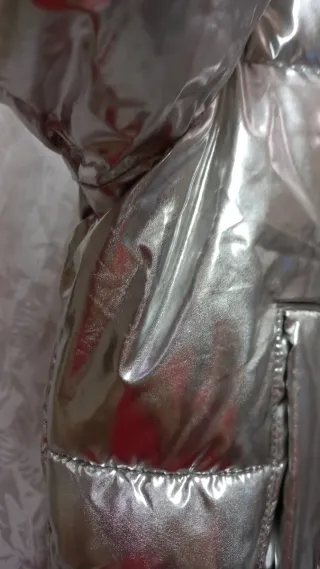 Bomber Cheap Monday Argento Donna