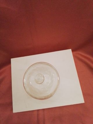 Bombonera cristal tallada pequeña