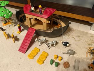 Playmobil Casa del Árbol y barco de Noe
