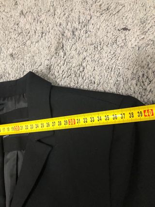 Giacca blazer Zara donna nera taglia 34