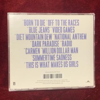 CD Lana Del Rey - Born To Die