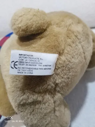 Osito peluche FC Barcelona