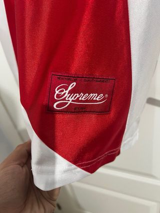 Camiseta Supreme Roja Blanca