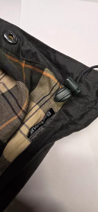 Capucha Barbour Verde Talla Única