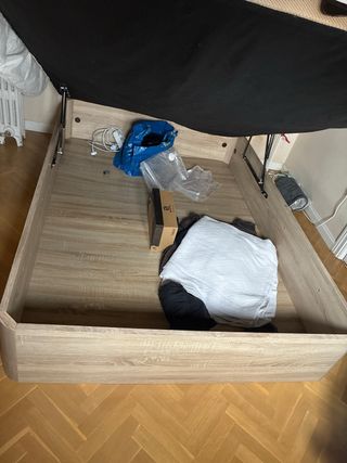 Canapé de “madera” cama doble