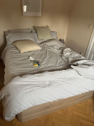 Canapé de “madera” cama doble