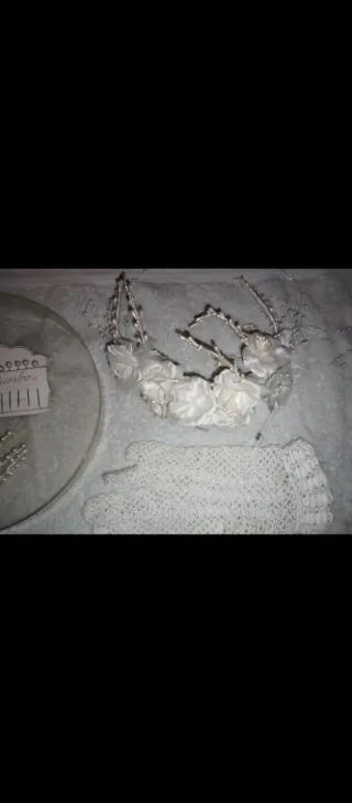 Accessori da Sposa con Perle e Pizzo